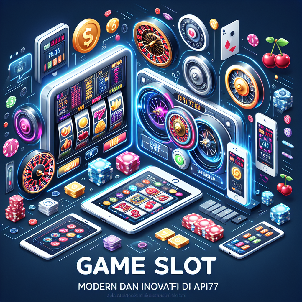 Game Slot Modern dan Inovatif di API77
